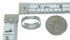 Coral And Turquoise Inlay Authentic Sterling Silver Southwestern Ring Size 7-3/4 AX87571